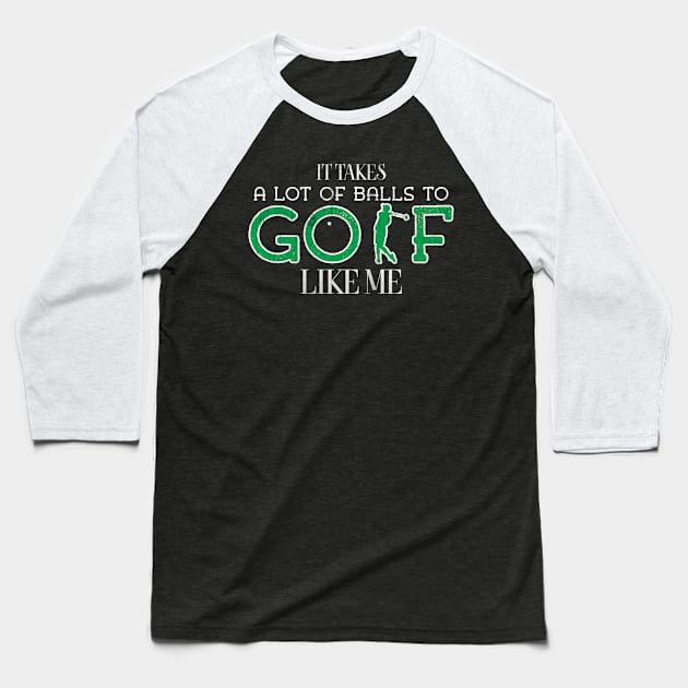 golf Baseball T-Shirt by UniqueWorld